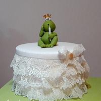 Princess Frog Birthday Cake