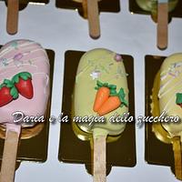 cakepops sicles masha and the bear