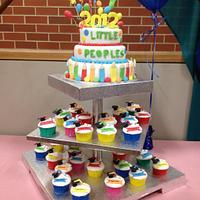 Graduation Cake/ Cup Cakes