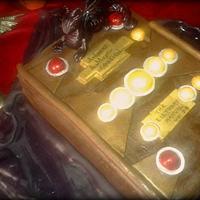Dungeons and Dragons Manual cake