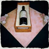 1950 Style wine bottle