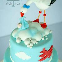 stork cake