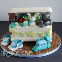 Toy Box Birthday Cake