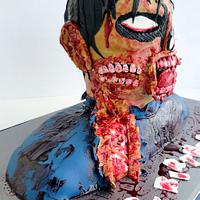 ZOMBIE / The Walking Dead  Cake