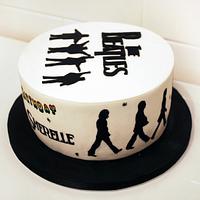 The Beatles cake