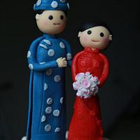Chinese wedding topper
