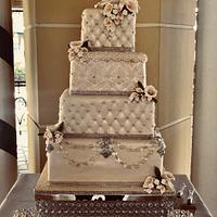 Square Sequined Tiers