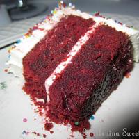 Rainbow Non-pareils Cake