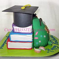 Graduation / 50th birthday mash-up cake