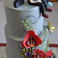 My first wedding cake