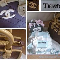 Designer Handbag Cake