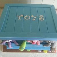 Toy Box,Christening Cake