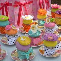 Garden Party Cupcakes