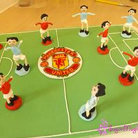 Manchester United football pitch