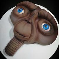 E. T Alien cake