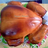 Roast Chicken Cake