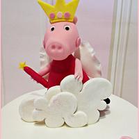 Peppa Pig Princess Cake
