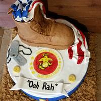 another boot cake! - Decorated Cake by Pink Ann's Cakes - CakesDecor