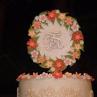 My own wedding cake!!
