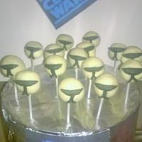 star wars birthday cake and cake pops