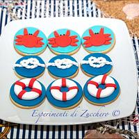 Nautical cookies