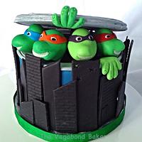 Teenage Mutant Ninja Turtle cake 