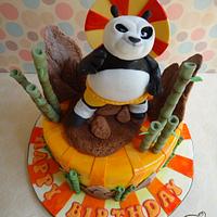 Skadoosh! Hiyaaa! Kungfu Panda Cake