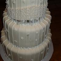 Matthew Christopher's IMAGINE Wedding Dress Cake