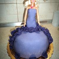 Barbie cake