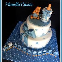 Christening cake Christening cake