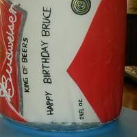 Budweiser cake