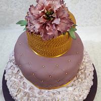 Peonia cake
