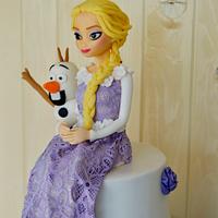 Cake Frozen, Elsa