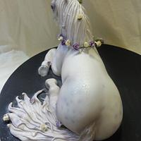 Mysticle magical Unicorn cake