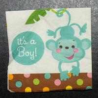 Baby Boy Blue Monkey