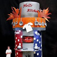 Caker buddies collaboration: Sitcom theme: Hell's Kitchen