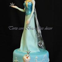 Elsa E Olaf Cake By Carmela Iadicicco Torte Con Brio Cakesdecor