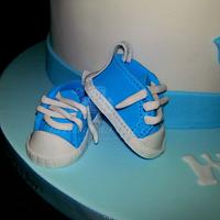 Blue Baby Rump Cake 