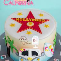 California Birthday Cake