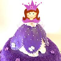 Sofia princess cake