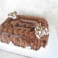 Rocky Road Birthday Cake