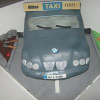Bmw car cake