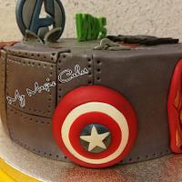 Avengers cake 