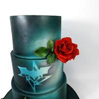 Kinky wedding cake
