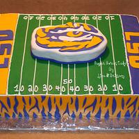 LSU Grooms Cake