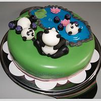 Panda cake