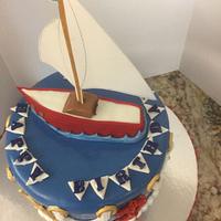 Sail Boat Cake