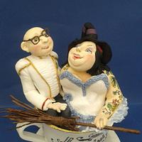 Star Trek Wedding cake ............ Marriage: The final frontier
