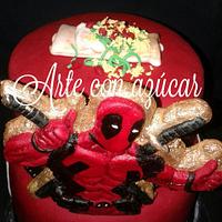Deadpool cake