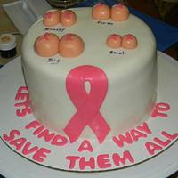 Breast Cancer Awareness cake